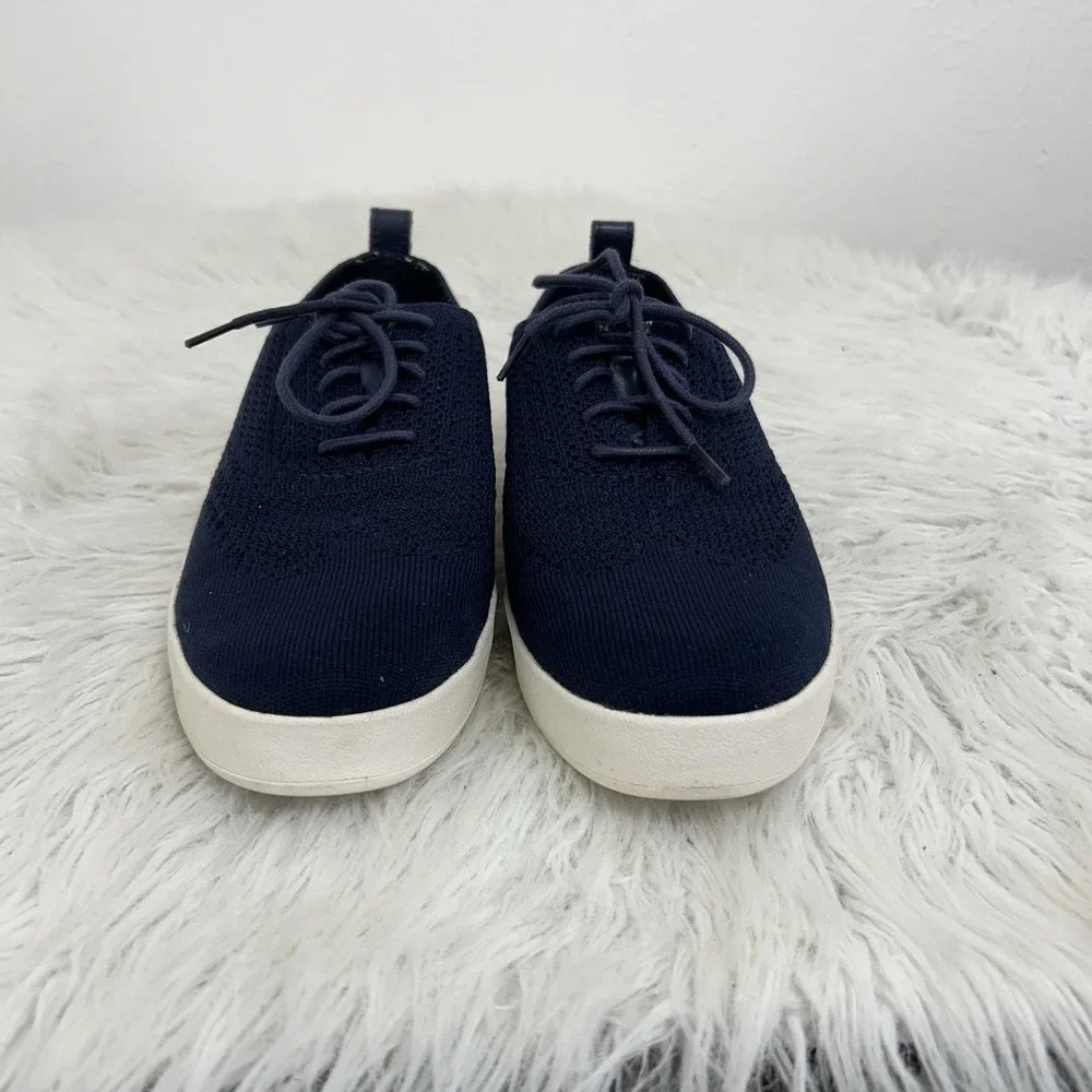 Cole Haan Blue Grandpro‎ Contender Stitchlite Fabric Sneaker Women's Size 7.5B